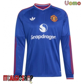 Manchester United Seconda Maglia 2026-27 Manica Lunga Manchester United Seconda Maglia 2026-27 Manica Lunga